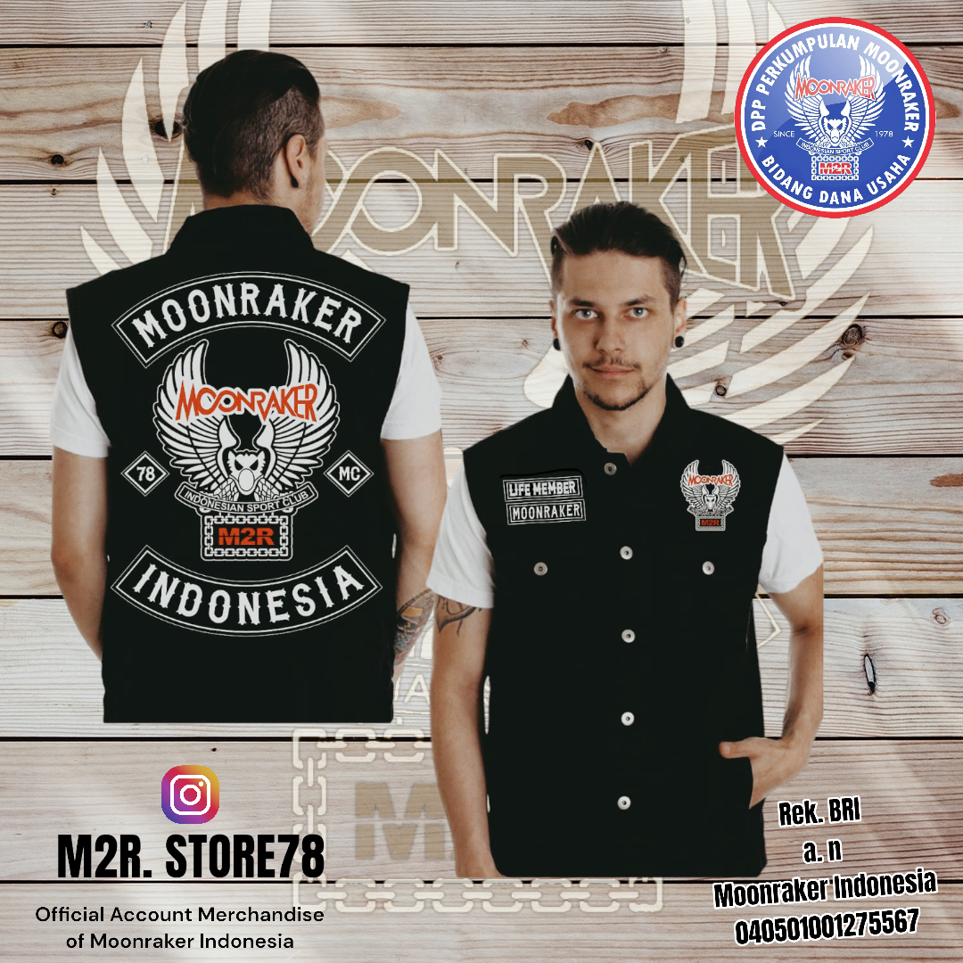 Biker Vest Moonraker
